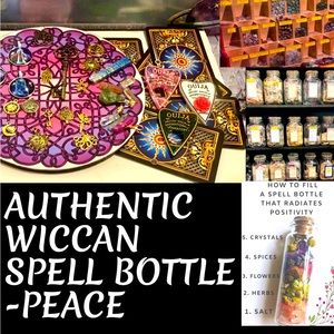 🔮Genuine Wiccan Spell Bottle for PEACE